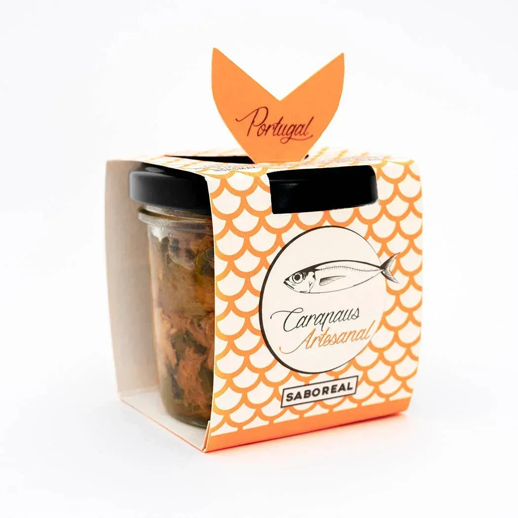 PETISCADA Bastard-Makrele mit Karotten und Koriander (Saboreal) 100g Conserveira do Arade