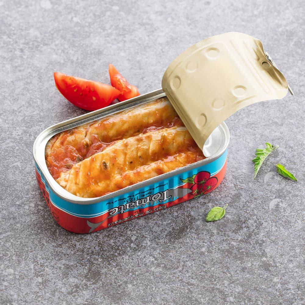 Makrelenfilets in Tomatensauce Belle Iloise