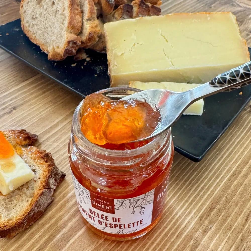 Gelée de Piment d'Espelette – Chili-Gelee 110g Atelier du Piment Atelier du Piment