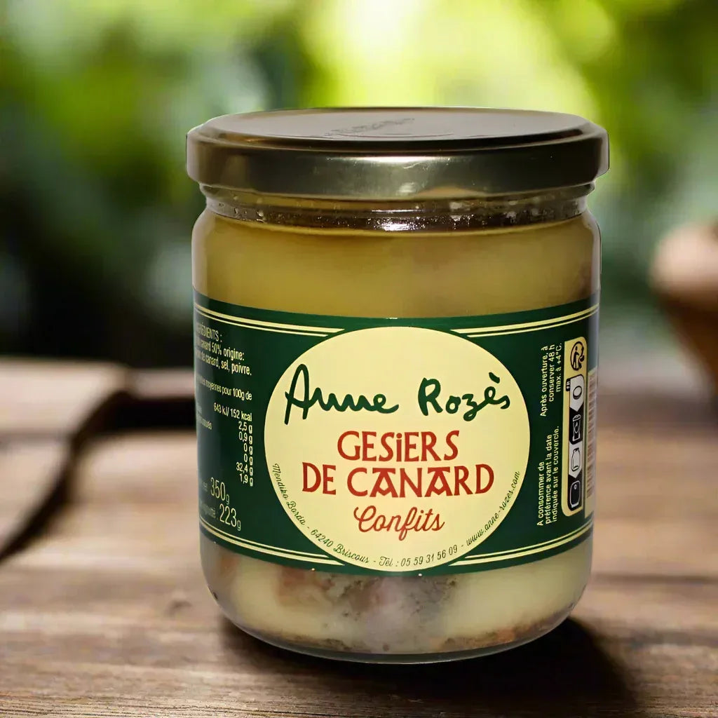 Entenmägen Confits aus dem Baskenland Anne Rozes