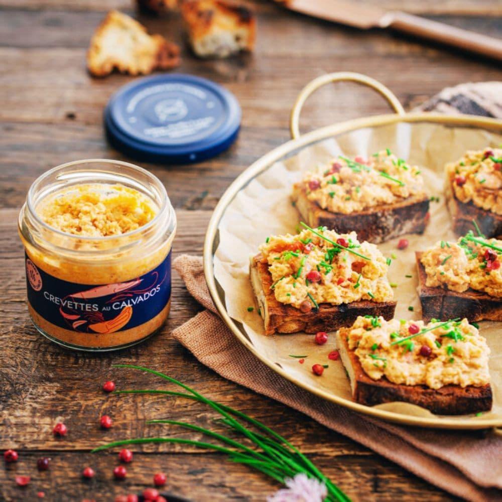 Gourmet Garnelen-Aufstrich mit Calvados, zum Erwärmen Belle Iloise