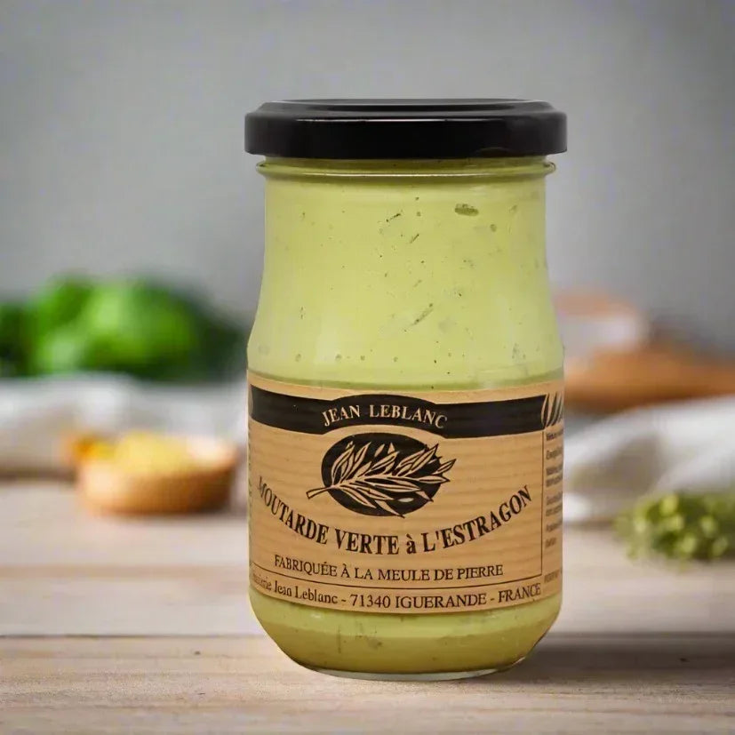 Grüner Senf mit Estragon Leblanc