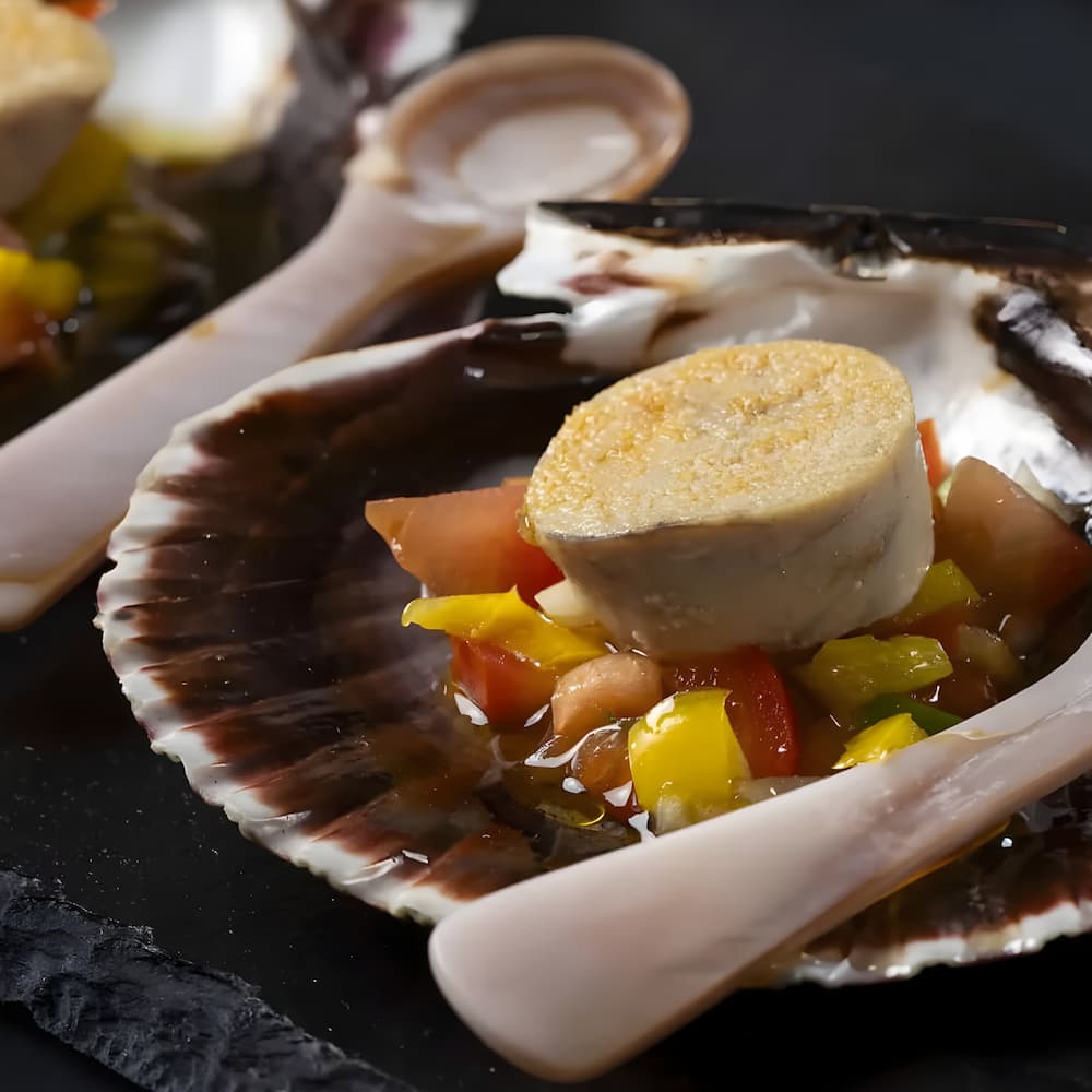 Medallones de Huevas de Merluza Picantes (Pikante Seehecht-Rogen-Medaillons) Real Conservera Espanola
