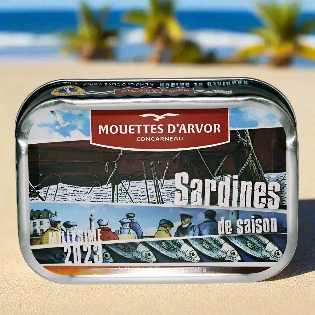 Jahrgangssardinen Saison 2023 Mouettes d'Arvor