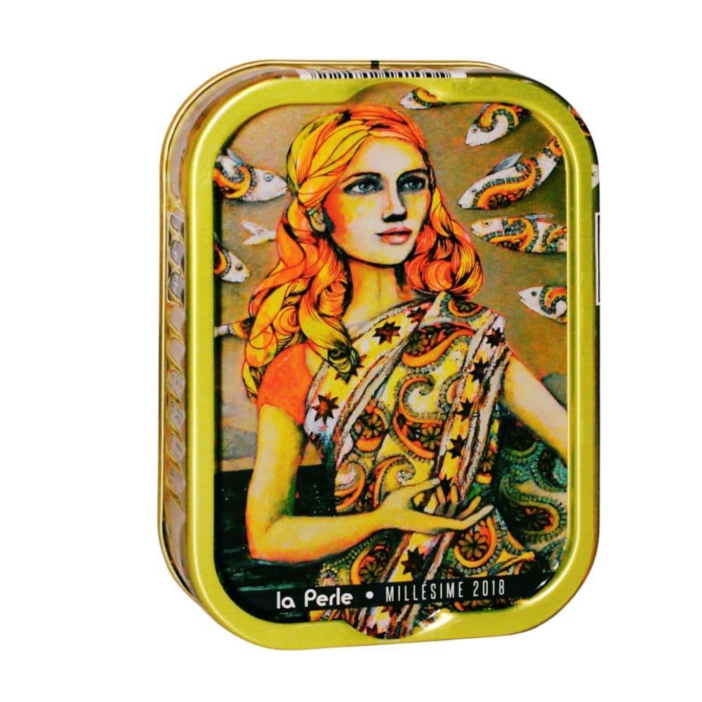 Kollektion "Mademoiselle Perle" 8 Jahrgangssardinen La Perle des Dieux (2017 - 2025) ohne 2021 Perle des Dieux