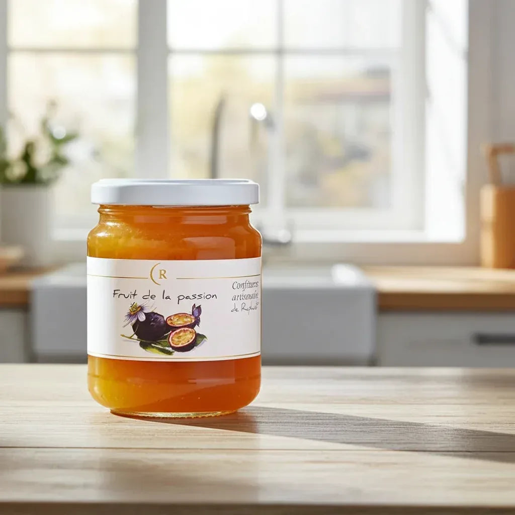 Maracuja-Konfitüre Extra 250g Confitures de Raphaël