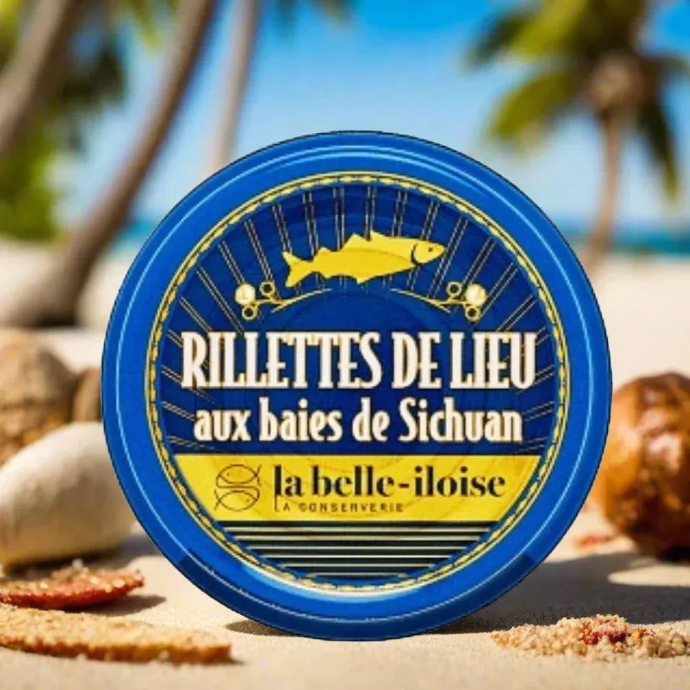 Rillettes von Seelachs mit Szechuan Pfeffer Belle Iloise