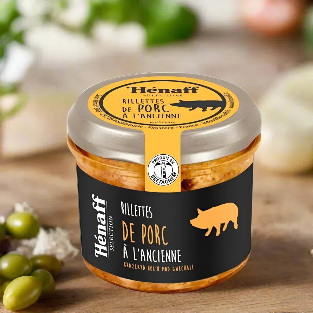 Schweinefleisch-Rillettes nach alter Art 90g Henaff