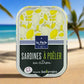 Sardinen zum Braten in Beillevaire Fassbutter mit Zitrone Perle des Dieux