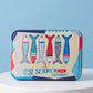 Bretonische Galettes und Palets "pur beurre" - Metalldosen 350g "Les Sardines" Atelier D