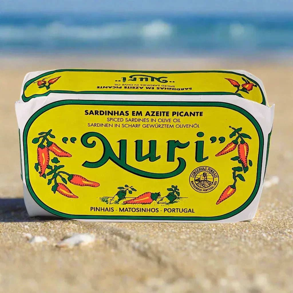 Scharfe Sardinen Nuri in Olivenöl und Piri-Piri 🌶️ Nuri