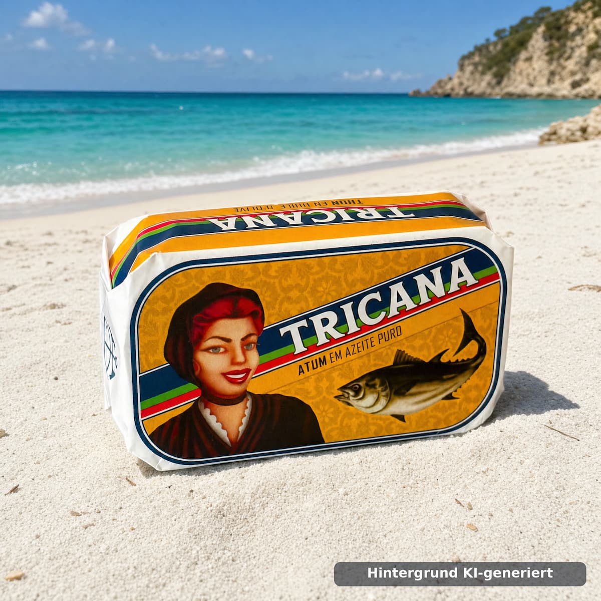 Atum em Azeite Puro – Thunfischfilets in Olivenöl 120g Tricana Conserveira de Lisboa