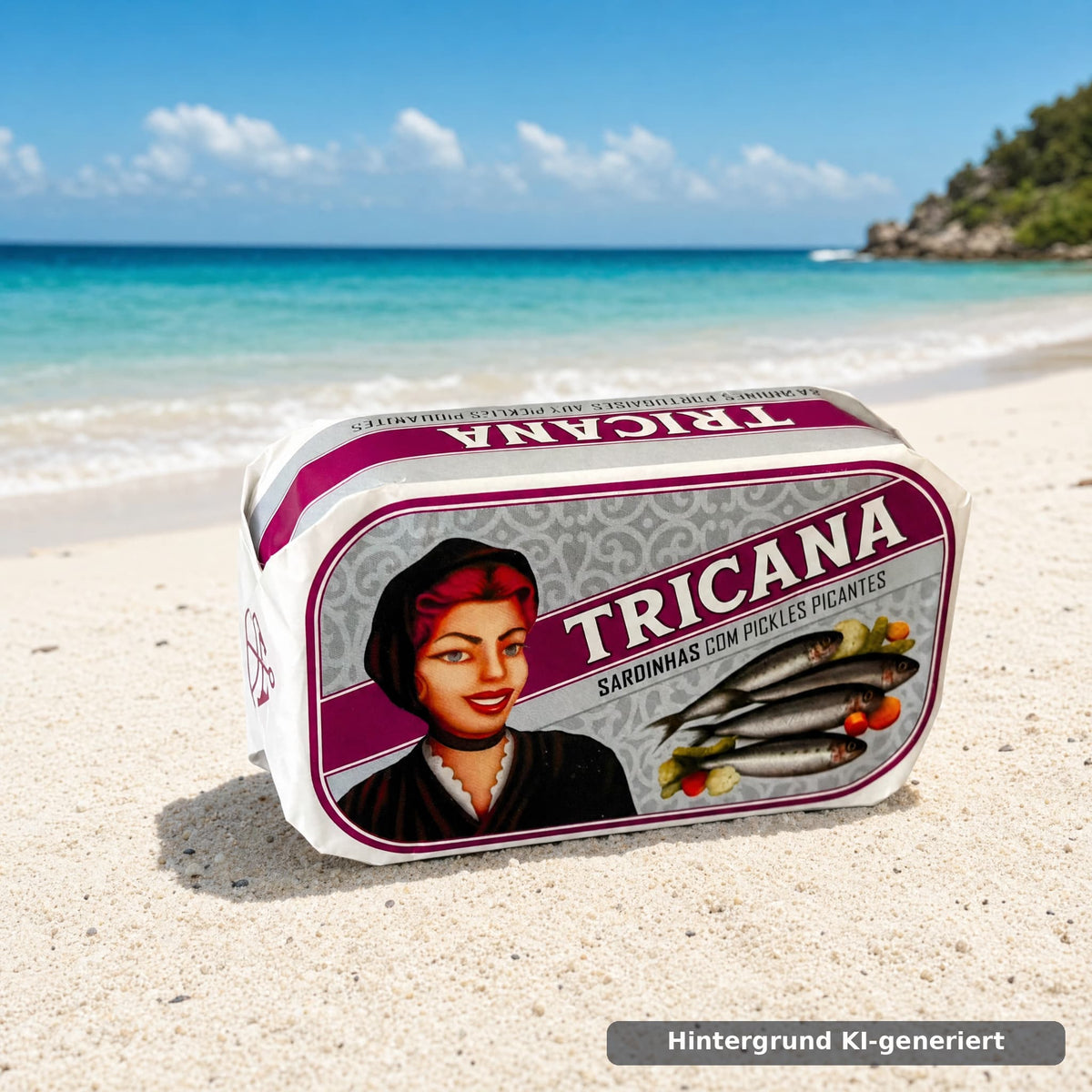 Sardinen mit scharfen Pickles 120g Tricana Conserveira de Lisboa