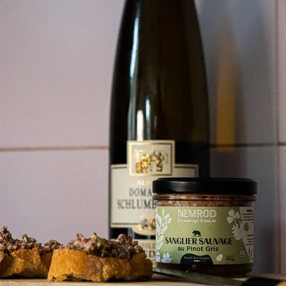 Wildschweinterrine mit Pinot Gris - Wild - 100g Nemrod