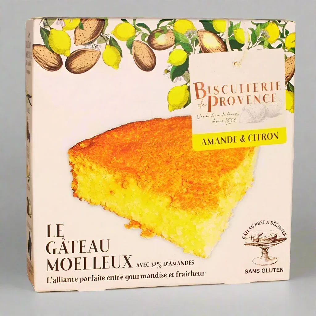 Amandier au citron (glutenfreier Mandel-Zitronenkuchen) Biscuiterie de Provence