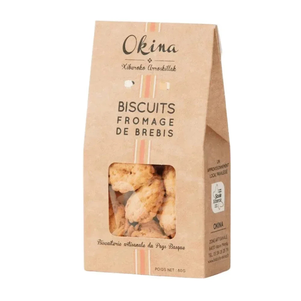Biscuits mit Schafskäse aus Baskenland Okina