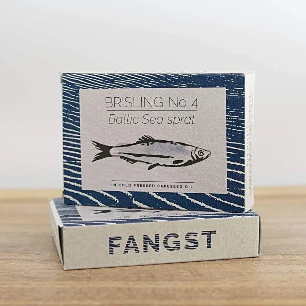 Brisling Nr. 4 Ostseesprotte, mit Piment und Nelken Fangst Nordic