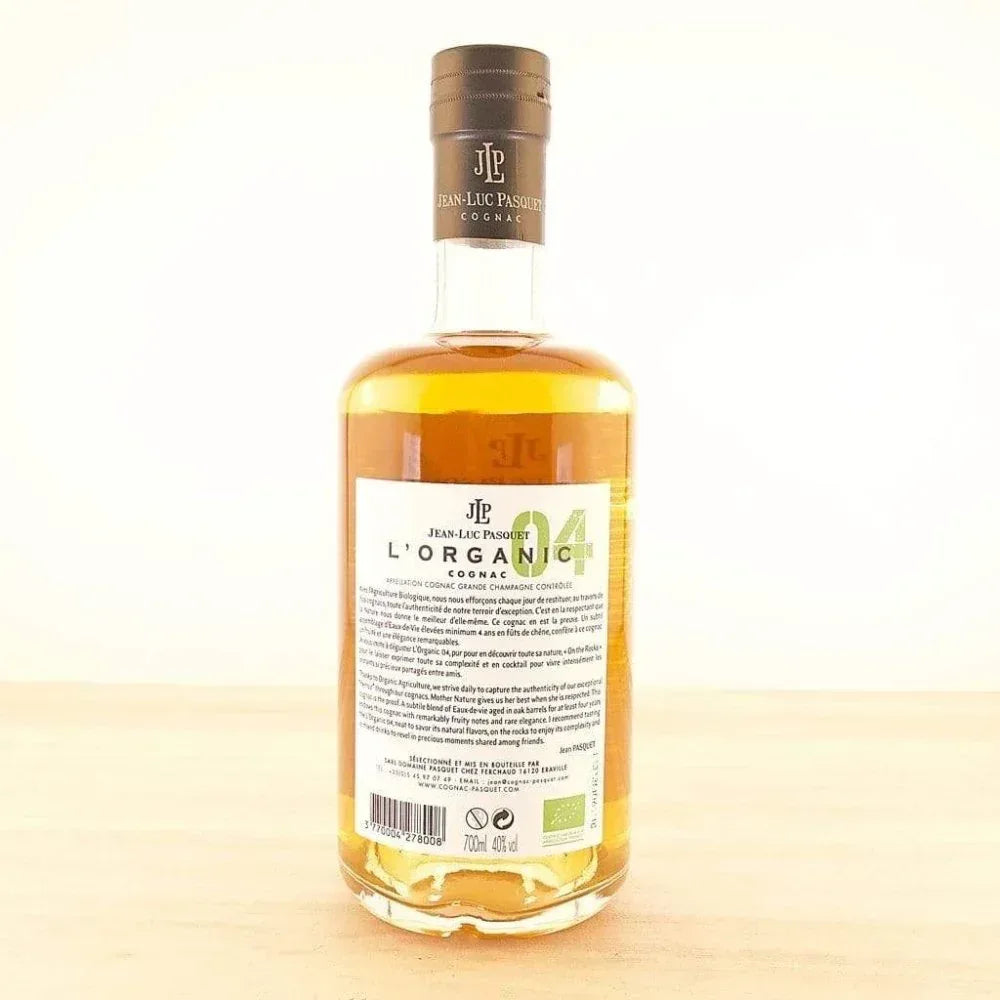 Cognac Grande Champagne L'Organic 04 Jean-Luc Pasquet Cognac Pasquet