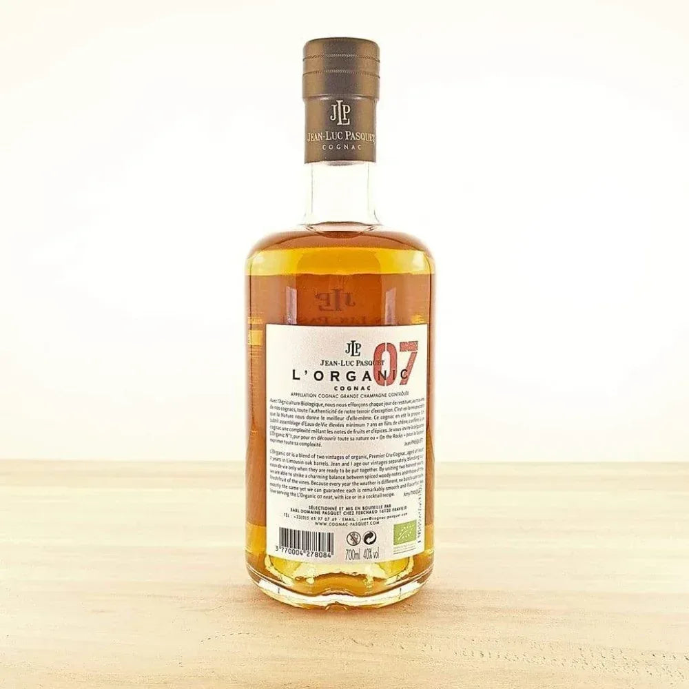 Cognac Grande Champagne L'Organic 07 Jean-Luc Pasquet Cognac Pasquet