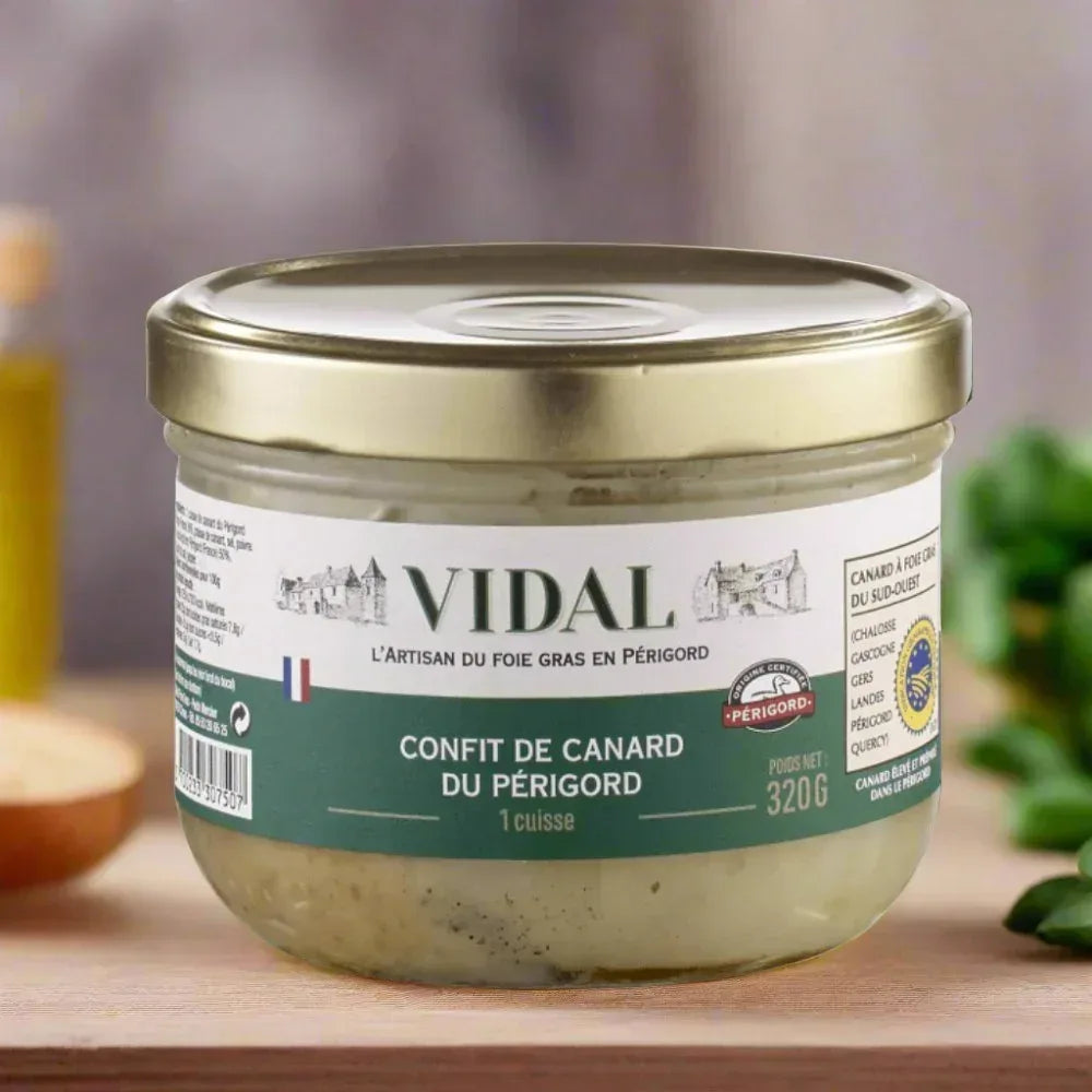 Confit de Canard (Entenconfit 1 Keule) 320g Vidal