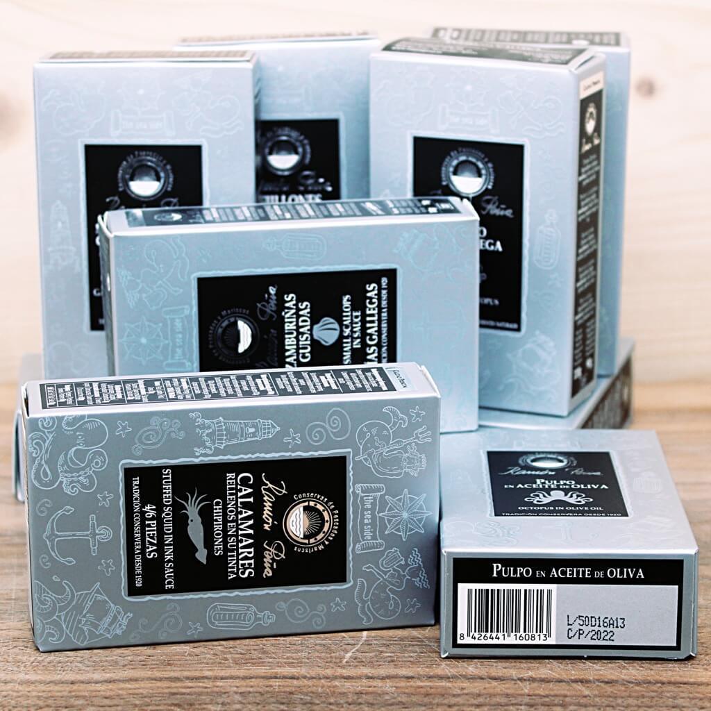 Deka-Box aus Galizien - Schätze der Meere Ramón Peña