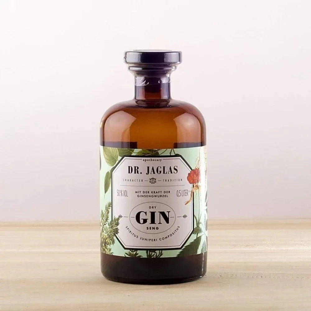 Dr. Jaglas Gin-Seng (Gin mit Ginseng) Dr. Jaglas