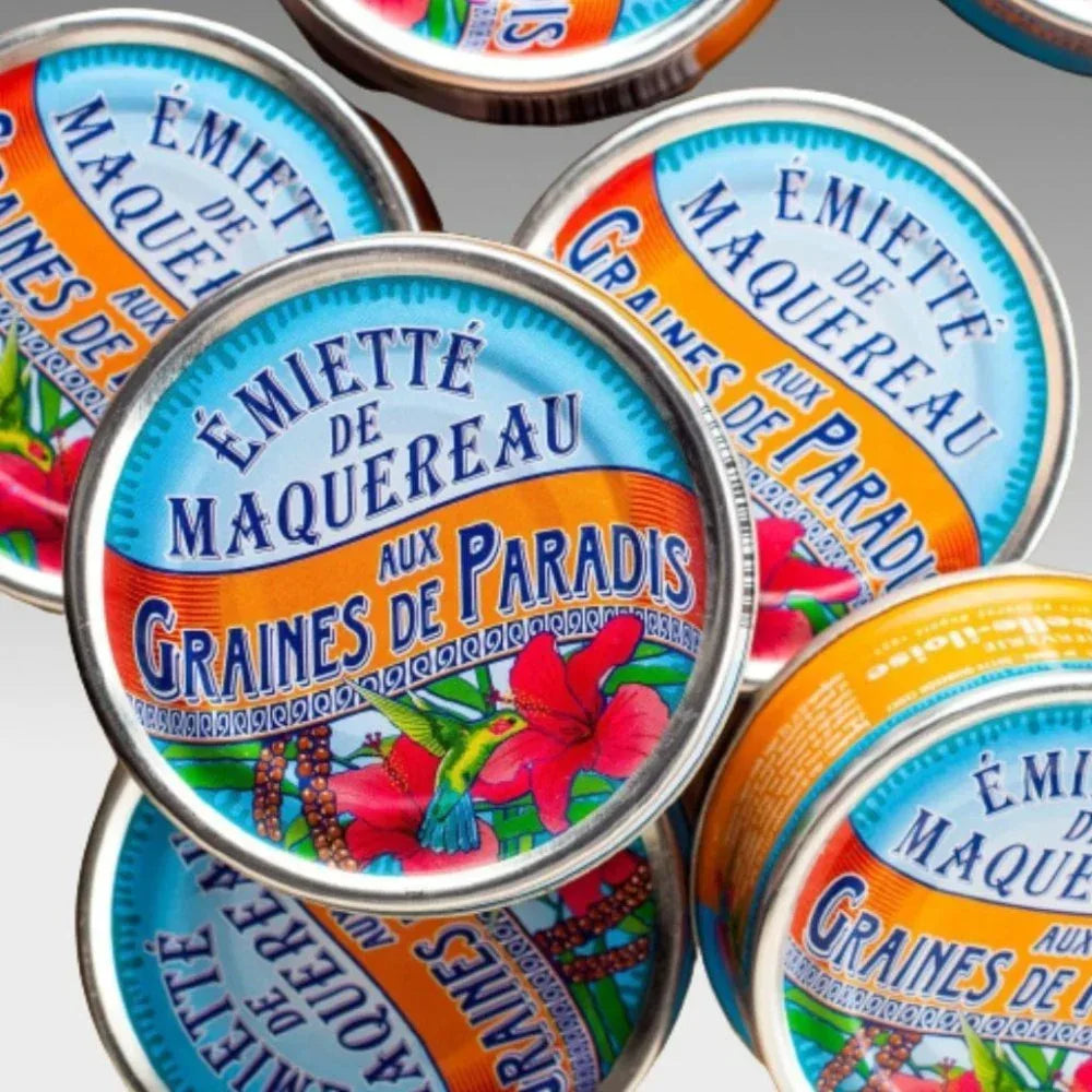 Émietté der Makrele mit Paradieskörnern Belle Iloise