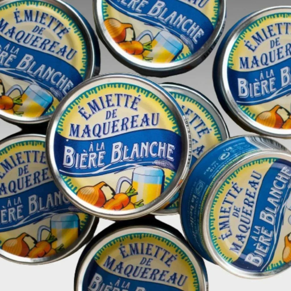 Émietté der Makrele mit Weißbier Belle Iloise