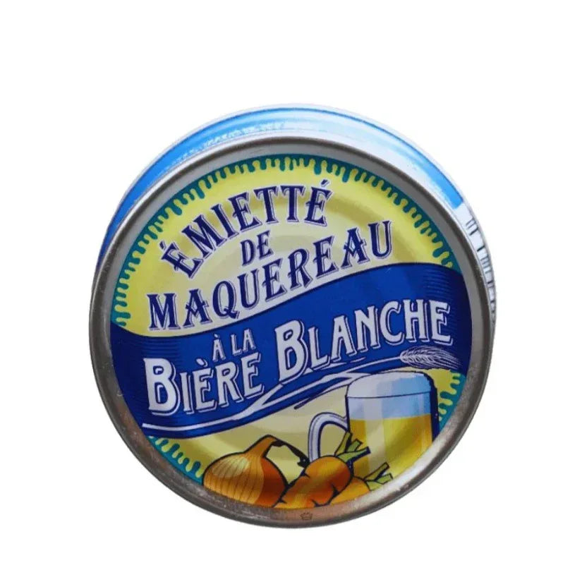 Émietté der Makrele mit Weißbier Belle Iloise
