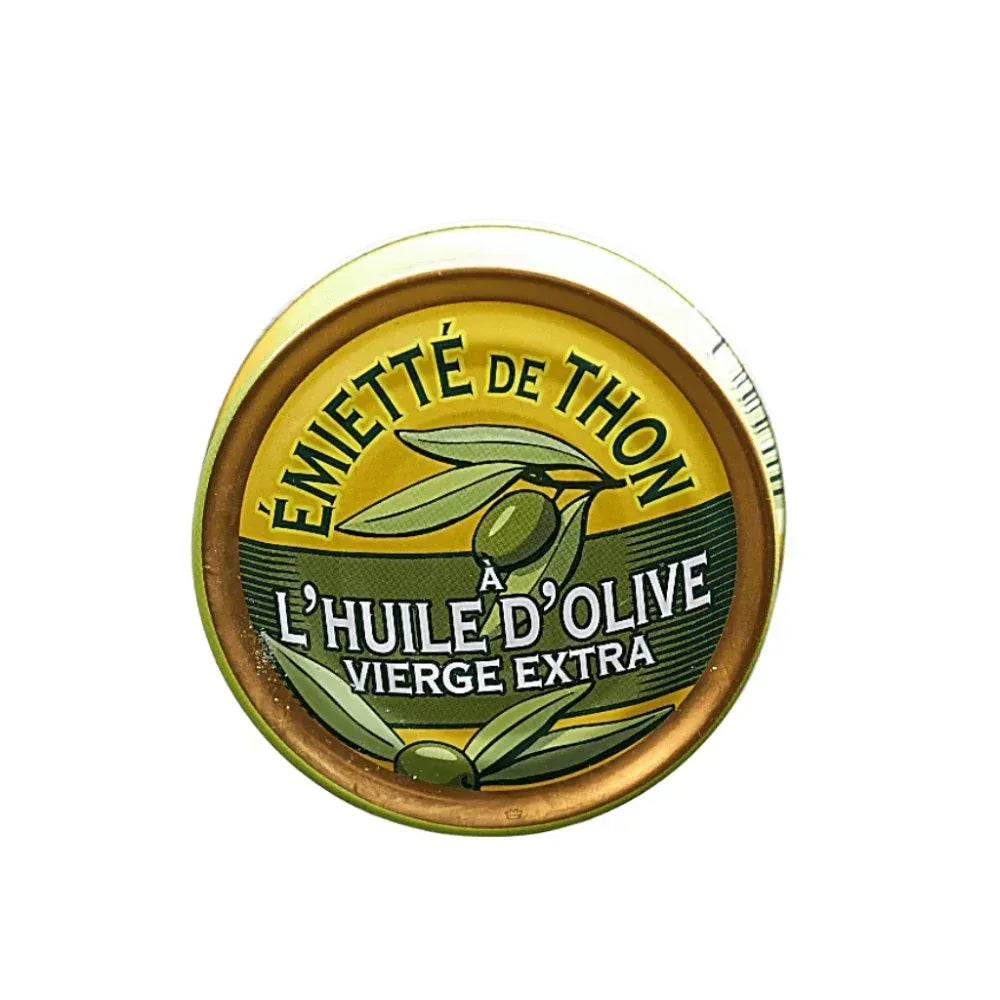 Émietté vom Thunfisch mit reinem Olivenöl Belle Iloise