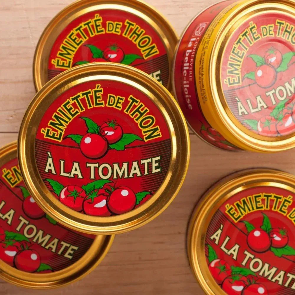 Émietté vom Thunfisch mit Tomate Belle Iloise