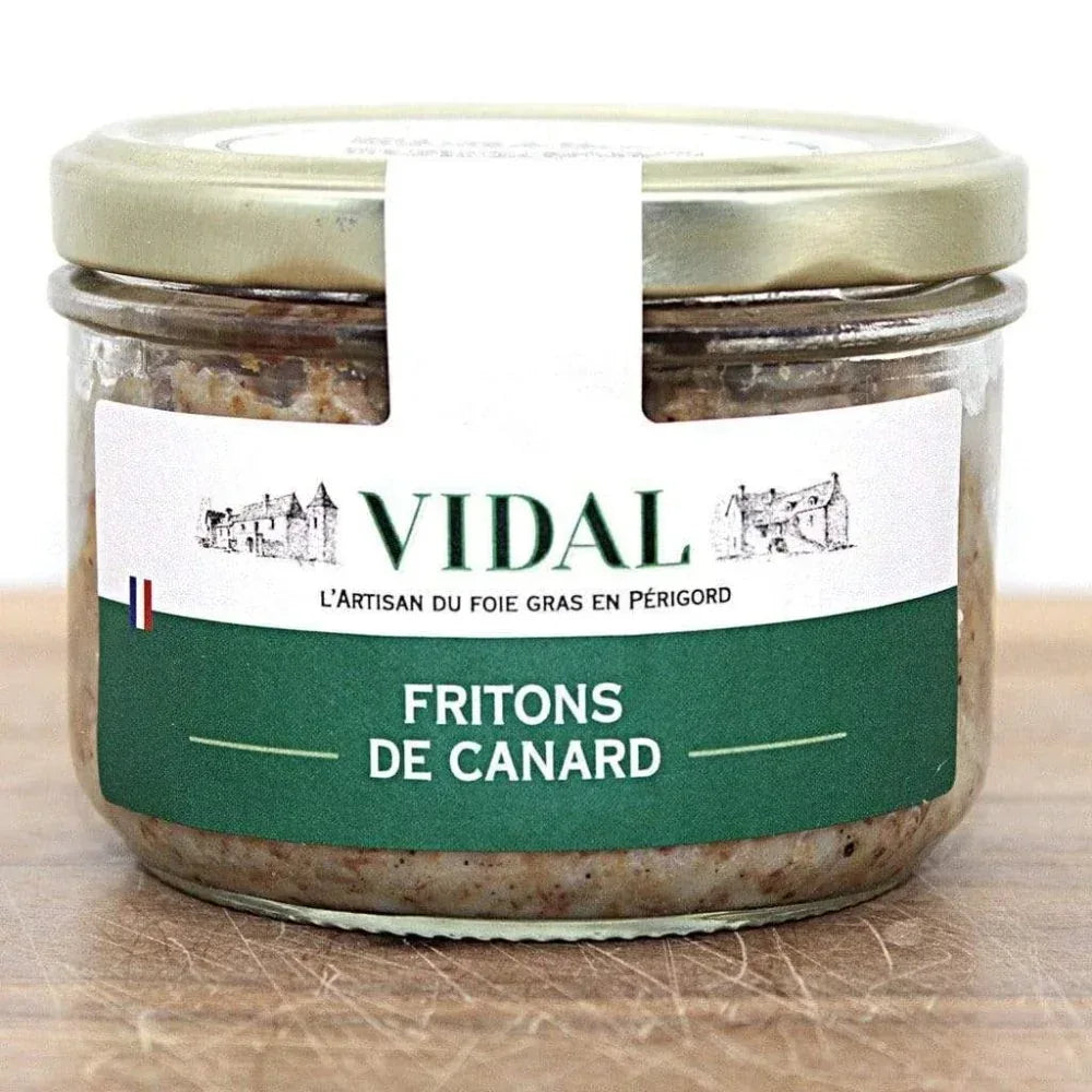 Enten-Fritons aus dem Périgord (kross gebratene Entengrieben) Vidal