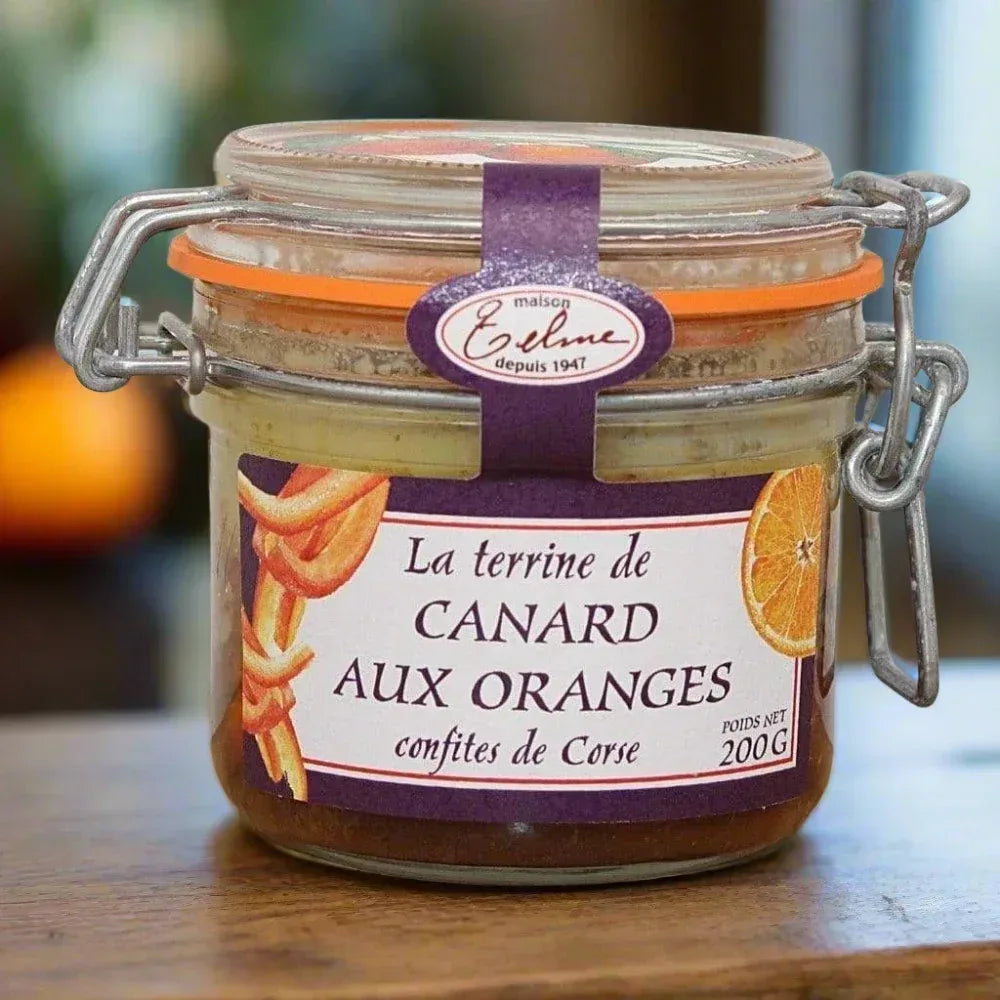 Enten-Terrine mit konfierten Orangen aus Korsika 200 g Maison Telme