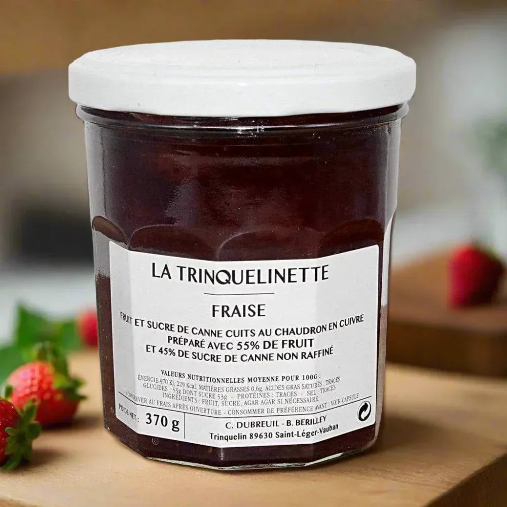 Erdbeer-Konfitüre Extra 370g La Trinquelinette