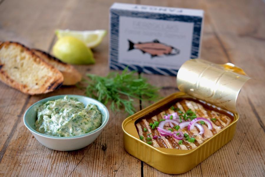 Gegrillter Lachs N°1 von den Färöer-Inseln Fangst Nordic