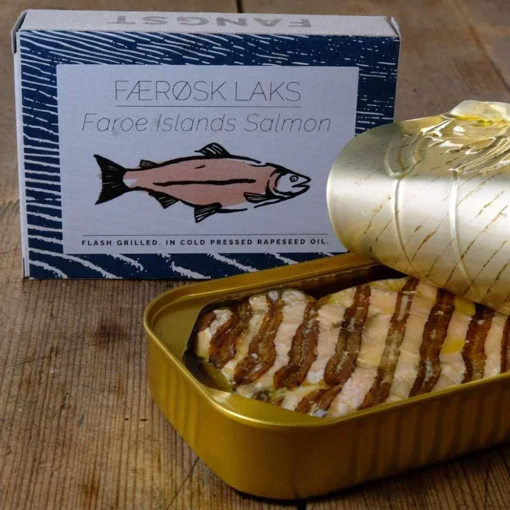 Gegrillter Lachs N°1 von den Färöer-Inseln Fangst Nordic