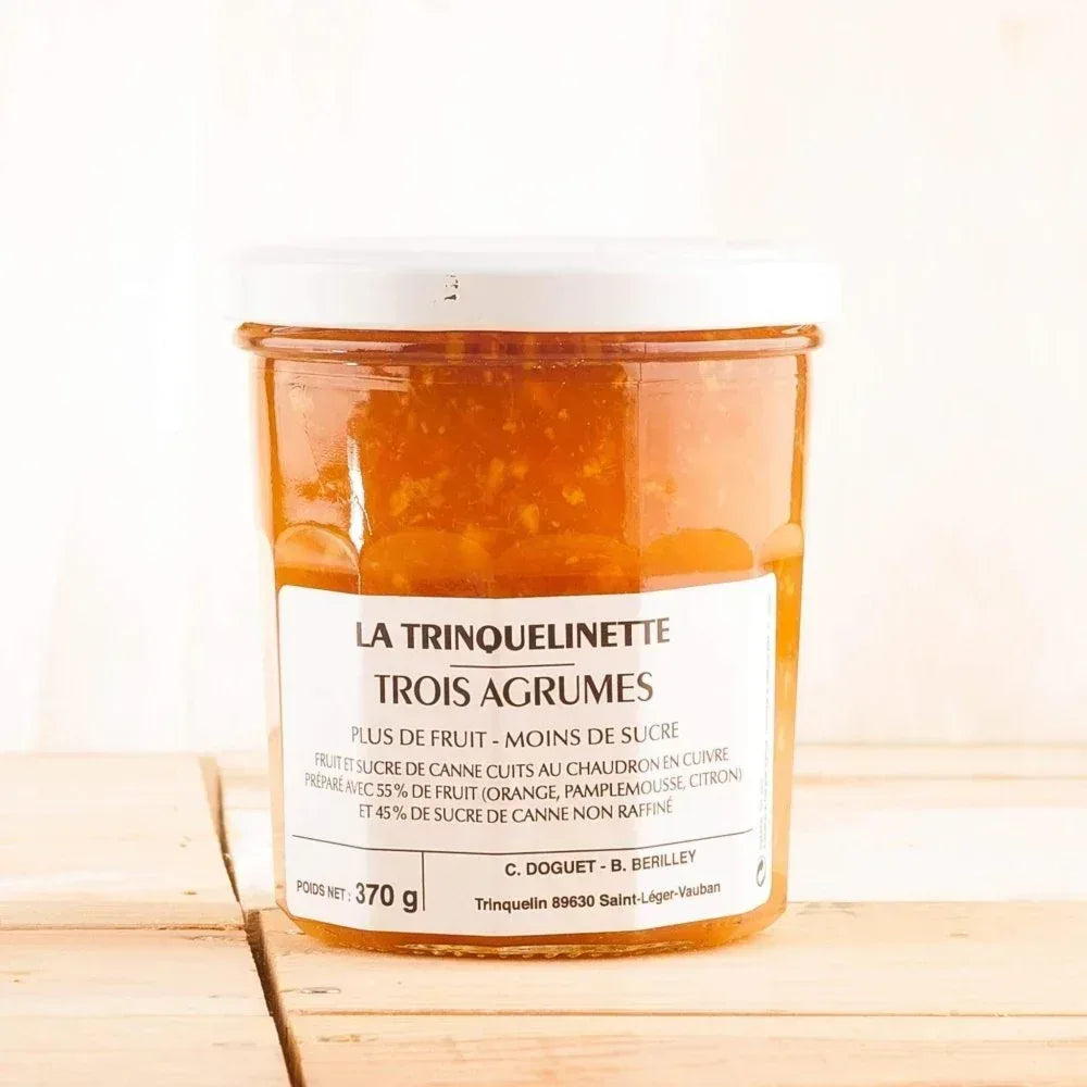 Gemischte Zitrus-Konfitüre Extra (3 agrumes) 370g La Trinquelinette
