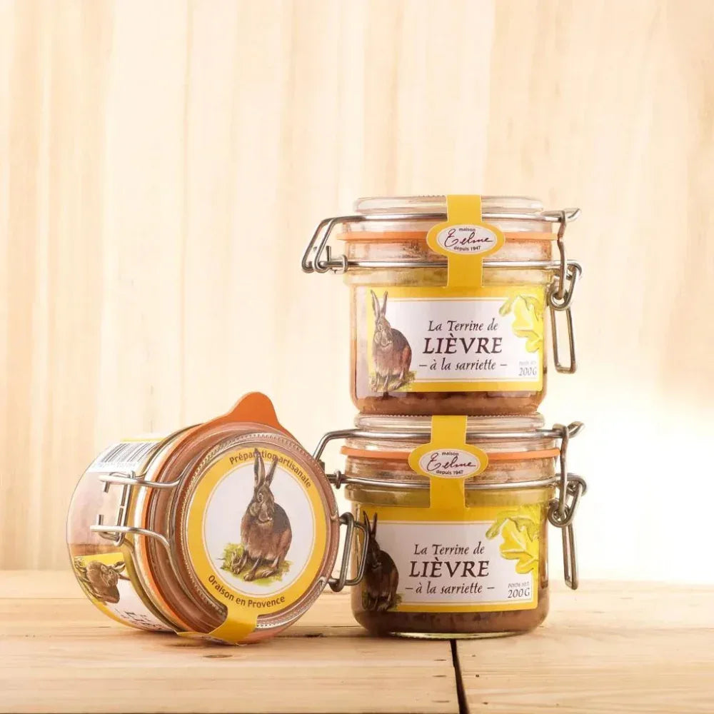 Hasenterrine mit Bohnenkraut 200g Maison Telme
