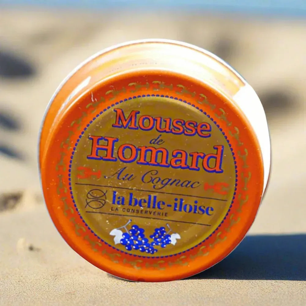 Hummer-Mousse mit Cognac Belle Iloise