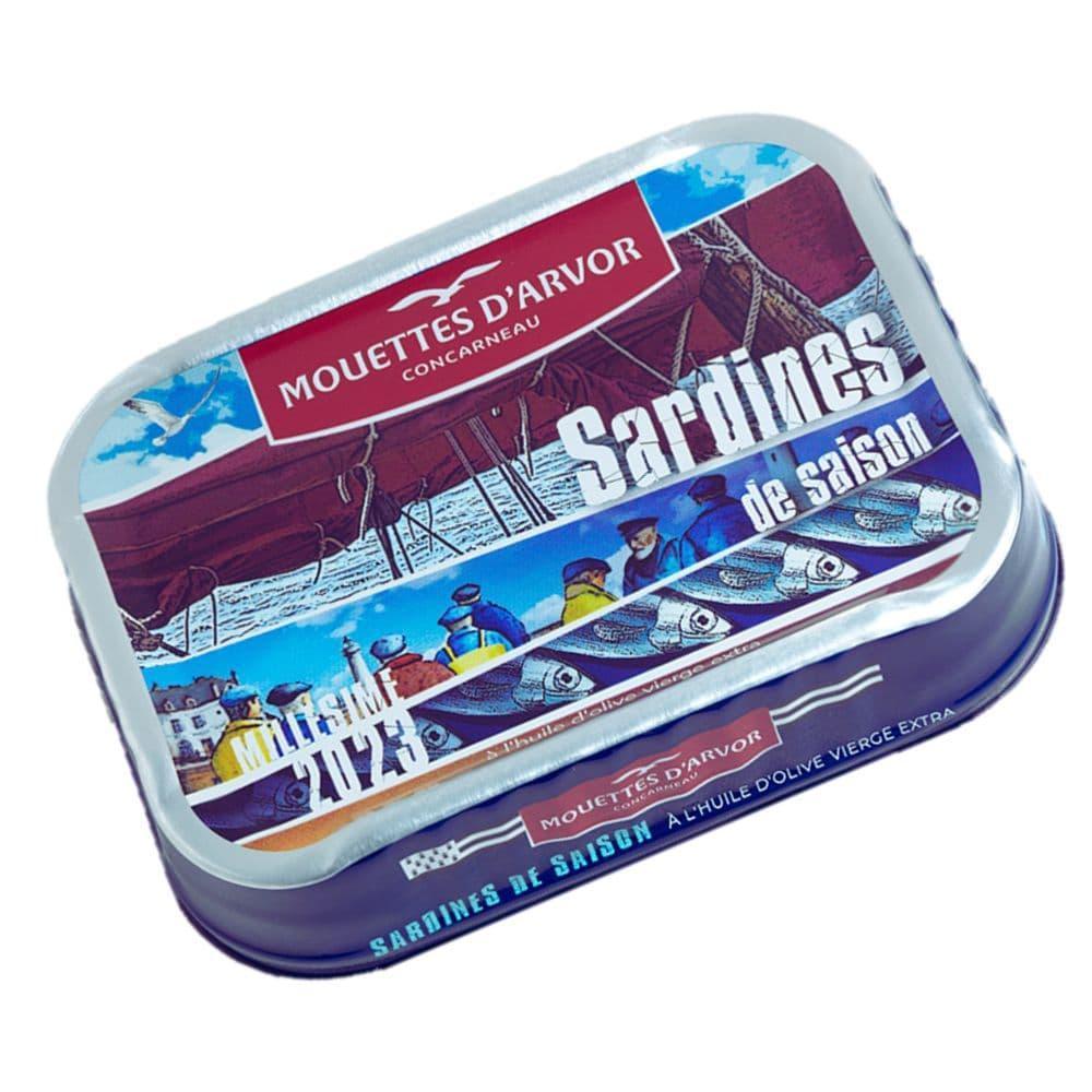 Jahrgangssardinen Saison 2023 Mouettes d'Arvor