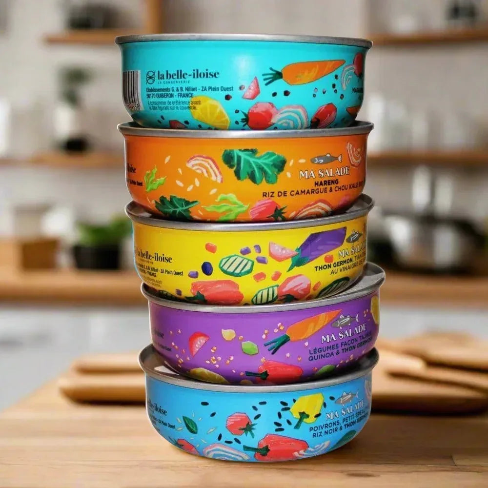 Kollektion 5 leckere Fisch-Salate La Belle-Iloise Belle Iloise
