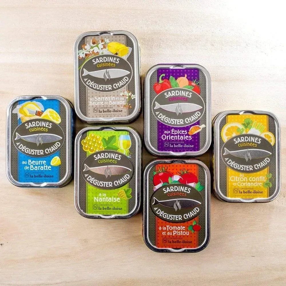 Kollektion 6 Sardinen zum Braten Belle Iloise