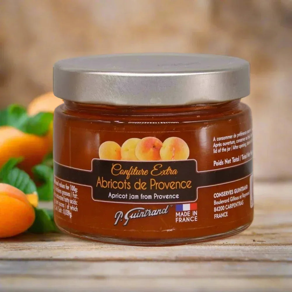 Konfitüre von Aprikosen Extra aus der Provence 315g Conserves Guintrand