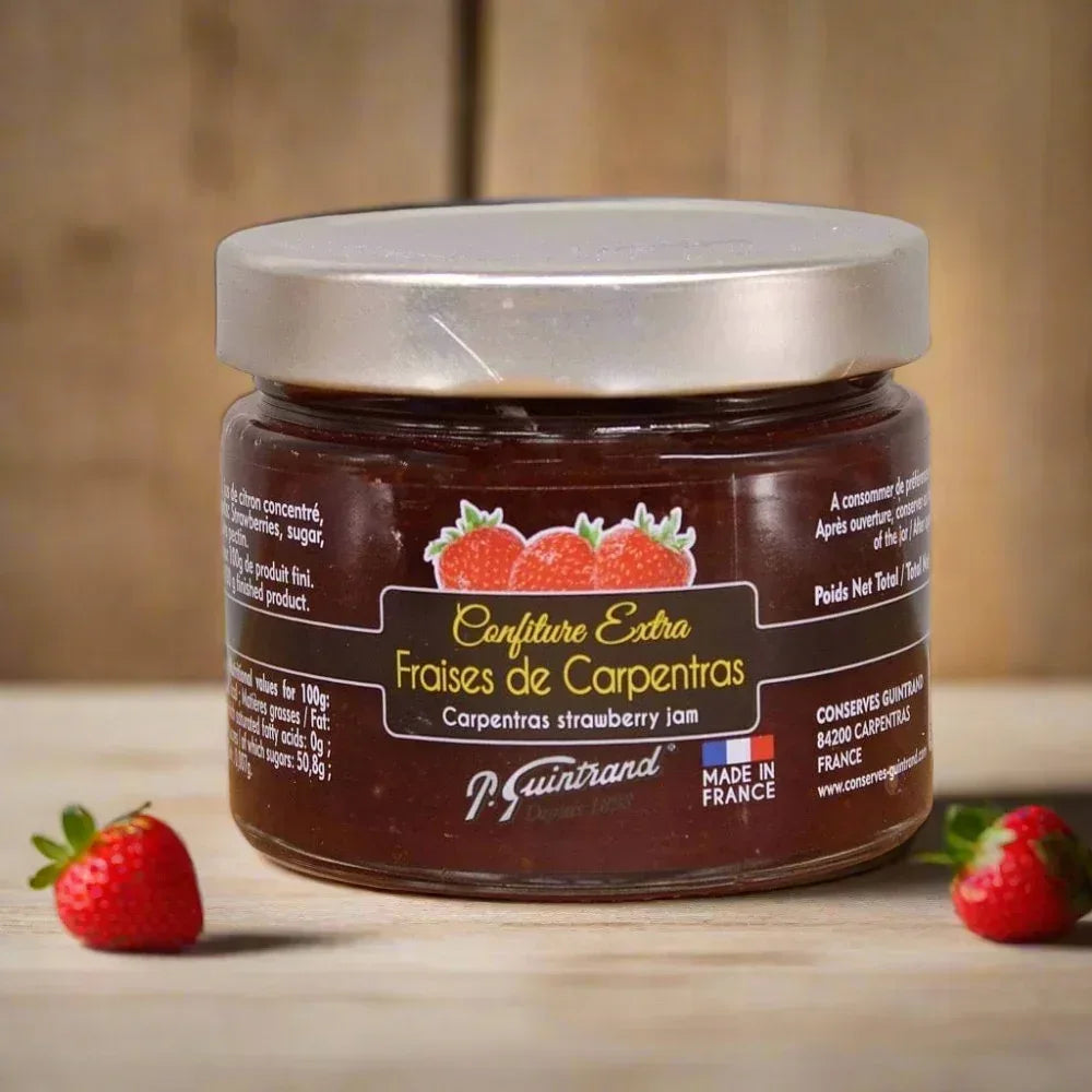 Konfitüre von Erdbeeren Extra aus Carpentras 315g Conserves Guintrand