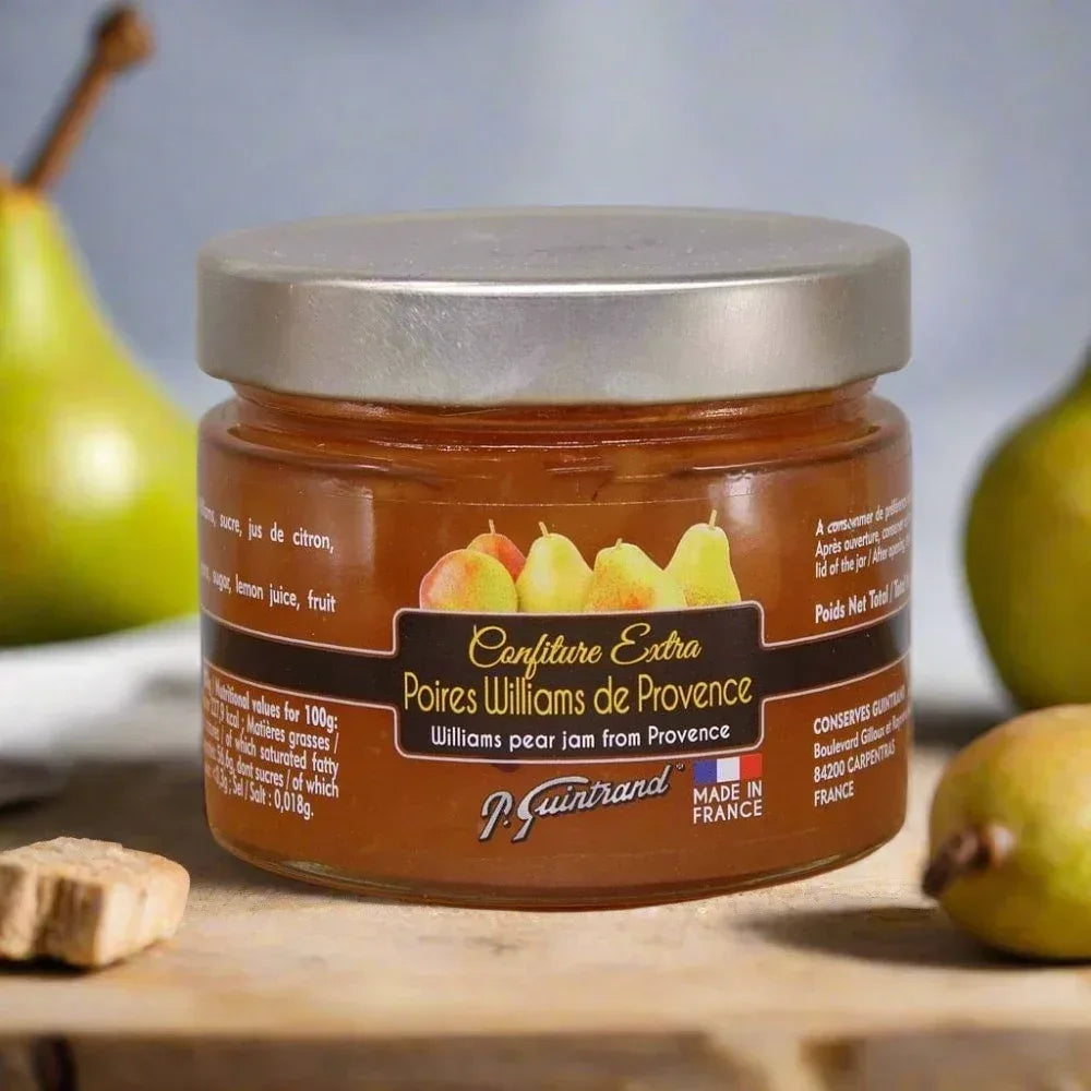 Konfitüre von Williams-Birnen Extra aus der Provence 315g Conserves Guintrand