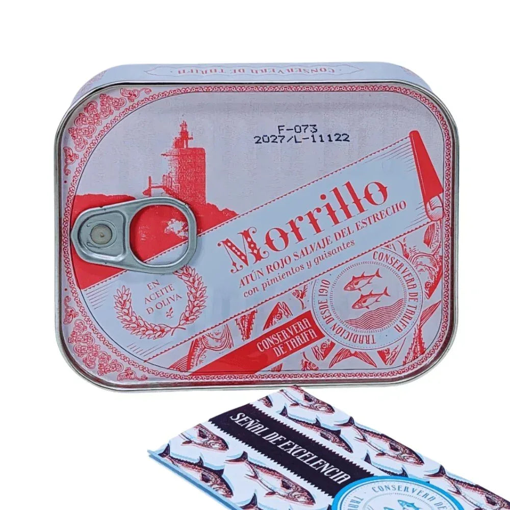 Morrillo vom wilden roten Thunfisch aus Tarifa in Olivenöl - Almadraba Conservera de Tarifa