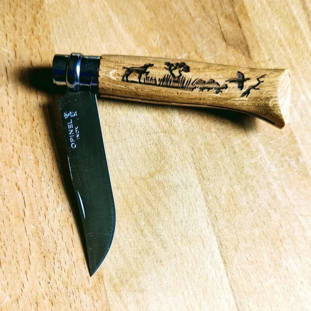 Opinel N°08 Animalia Hund - der Klassiker aus Frankreich Opinel
