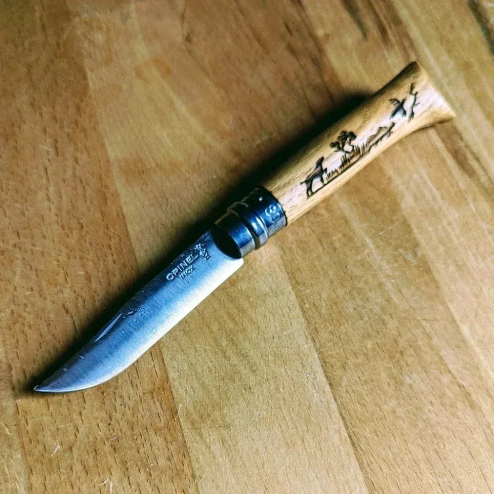 Opinel N°08 Animalia Hund - der Klassiker aus Frankreich Opinel