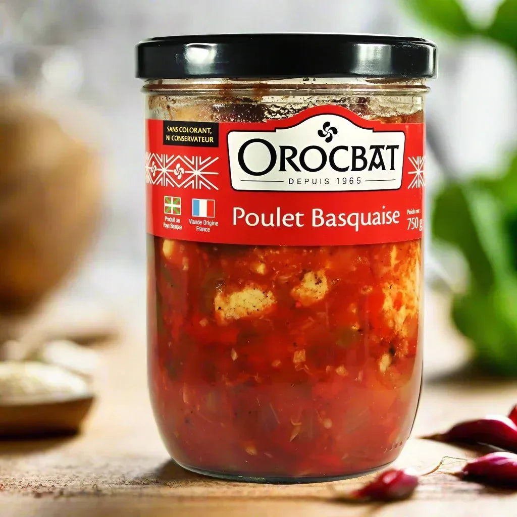 Poulet basquaise (Baskisches Huhn) Orocbat