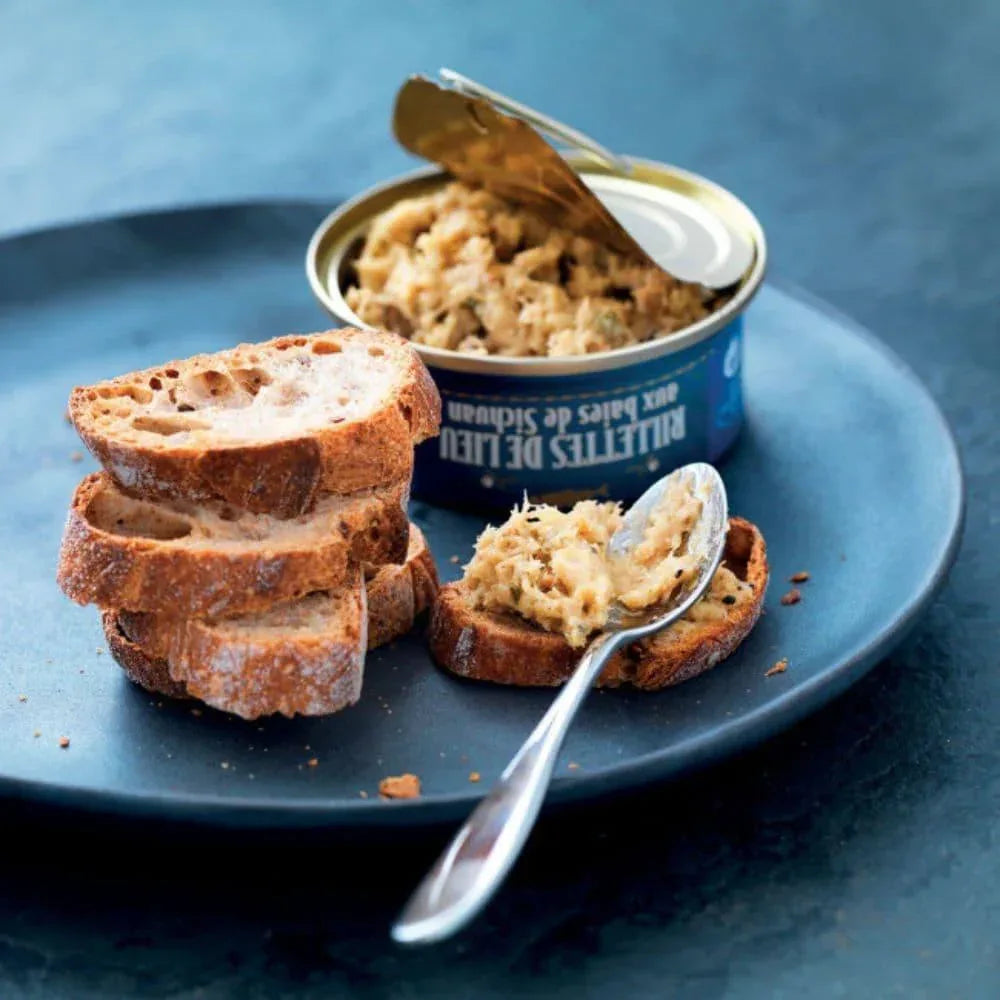 Rillettes von Seelachs mit Szechuan Pfeffer Belle Iloise